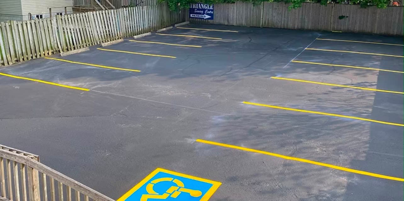 Parking Lines with Accessible