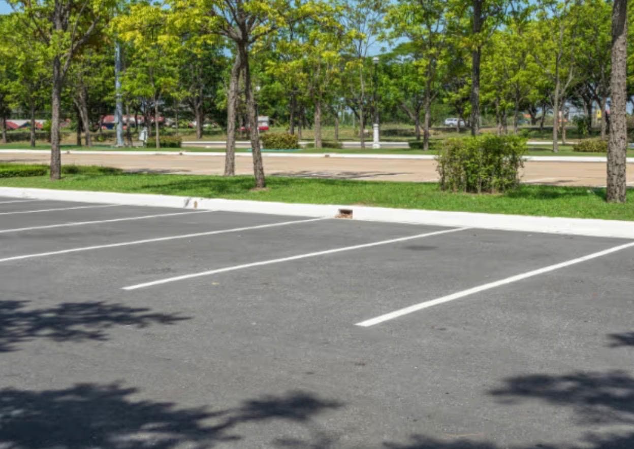 Parking Lot Lines Painting